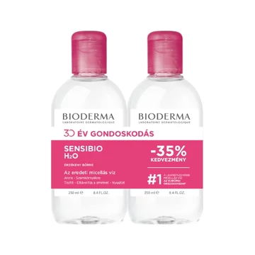 BIODERMA Sensibio H2O arclemosó oldat DUO 2x250ml