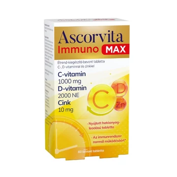 Ascorvita Immuno MAX bevont tabletta 60x