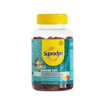 Supradyn Immune Kids gumivitamin narancs-eper 100x