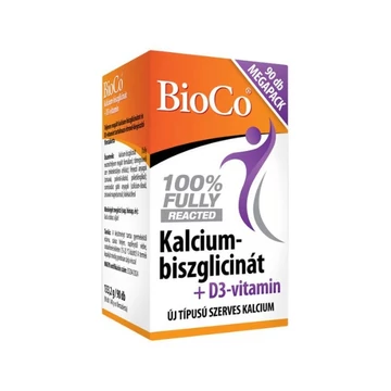 Bioco Kalcium biszglicinát D3 filmtabletta Megapac 90x