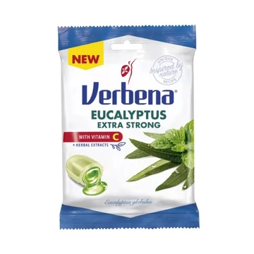 Verbena cukorka eukaliptusz extra strong 60g