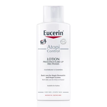 Eucerin AtopiControl 12% Omega zsírsavas testápoló 250ml