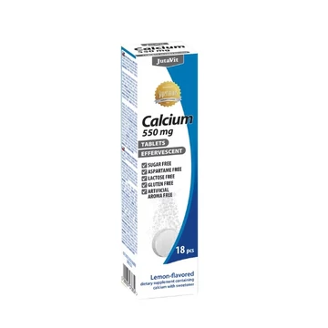 JutaVit Calcium 550 mg pezsgőtabletta citrom 18x