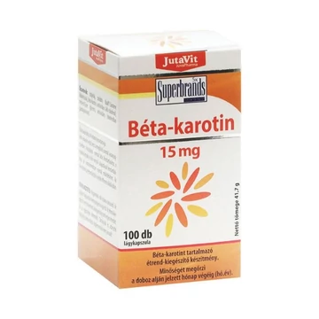 JutaVit Béta-karotin 15 mg kapszula 100x