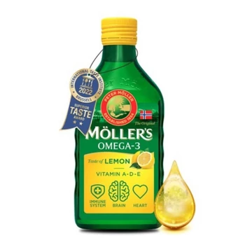 Möllers Omega 3 halolaj citrom 250ml