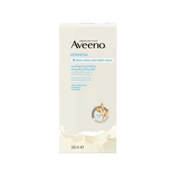 Aveeno Dermexa tusfürdő bőrpuhító illatmentes 300ml