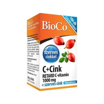 Bioco C+Cink Retard C 1000mg filmtabletta 100x