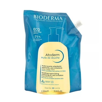 BIODERMA Atoderm olajtusfürdő ÖKO utántöltő 1000ml