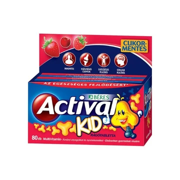 Actival Kid rágótabletta 60x+20x