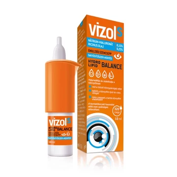 Vizol S Hydro Lipid Balance szemcsepp 10ml