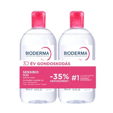 Bioderma Sensibio H2O arclemosó oldat DUO 2x500ml