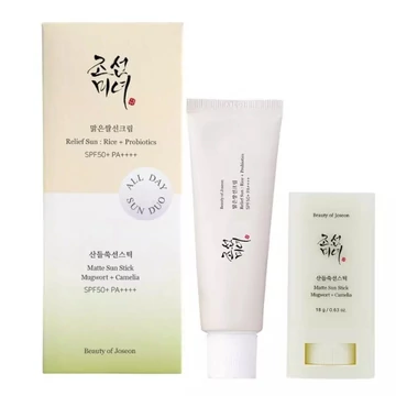 BEAUTY OF JOSEON All Day Sun Duo (Relief Sun+Matte Sun Stick) 50ml+18g