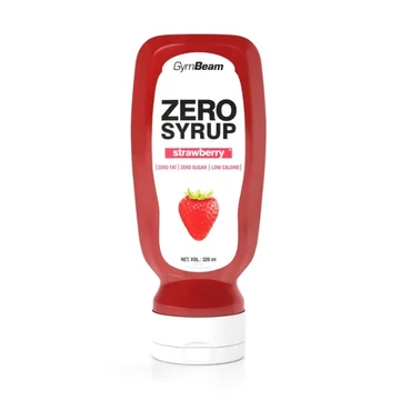 GymBeam ZERO Epres szirup 320ml