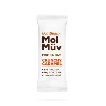 GymBeam MoiMüv fehérjeszelet ropogós karamell 60g