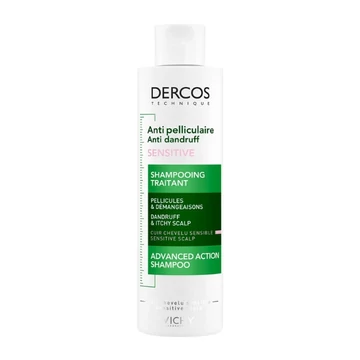 VICHY Dercos korpásodás elleni sampon érzékeny fejbőrre 200ml