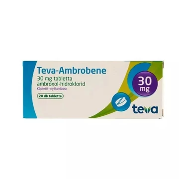 Teva-Ambrobene 30 mg tabletta (régi n. Ambrobene) 20x