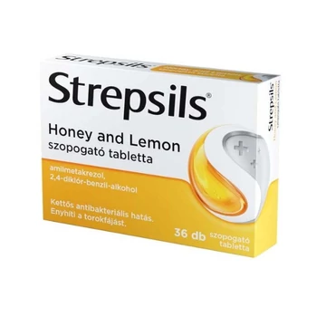 Strepsils Honey and lemon tabletta 36x