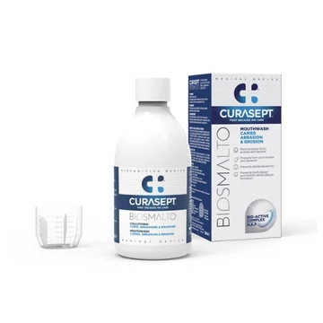 Curasept Biosmalto szájöblítő fogszúvasodás ellen 300ml