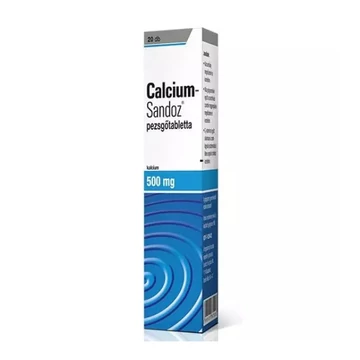 Calcium-Sandoz pezsgőtabletta 20x