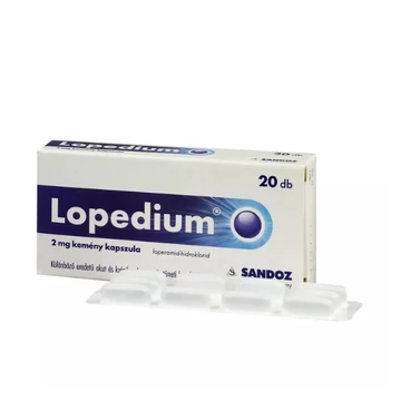 Lopedium 2 mg kemény kapszula 20x