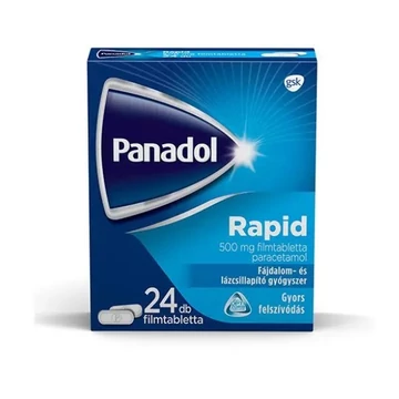 Panadol Rapid 500 mg filmtabletta 24x gyerekbiztos