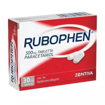 Rubophen 500 mg tabletta 30x