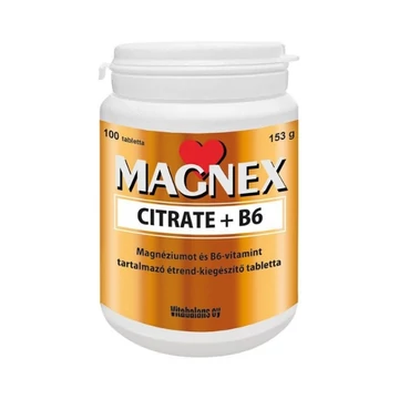 Magnex Citrate B6 vitamin tabletta VITABALANS 150x