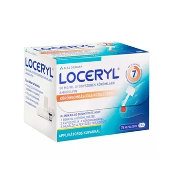 Loceryl 50mg/ml gyógyszeres körömlakk 1x2,5ml HIÁNYCIKK