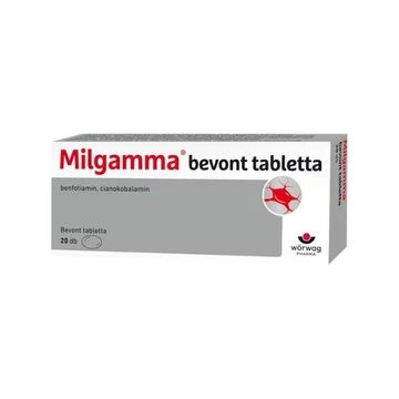 Milgamma bevont tabletta 20x