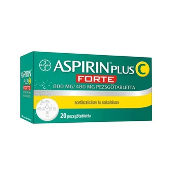 Aspirin Plus C 800 mg/480 mg FORTE pezsgőtabletta 20x