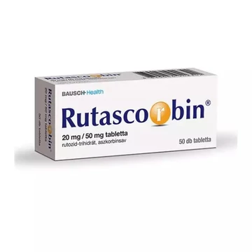 Rutascorbin 20 mg/50 mg tabletta 50x