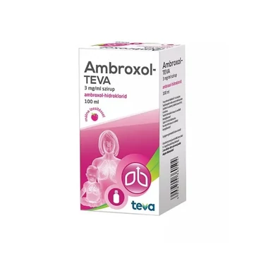 Ambroxol-Teva 3 mg/ml szirup + szájfecskendő 100ml