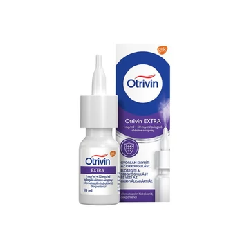 Otrivin Extra 1mg+50mg/ml adagoló old. orrspray 10ml