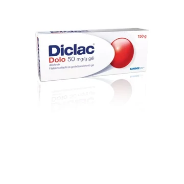 Diclac Dolo 50 mg/g gél al.tubus PE kupakkal 150g