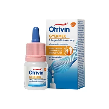 Otrivin 0,5 mg/ml oldatos orrcsepp (0,05%) 10ml