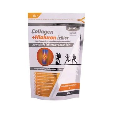 JutaVit Collagen+Hialuron Ízület Narancs-Grapefrui 400g