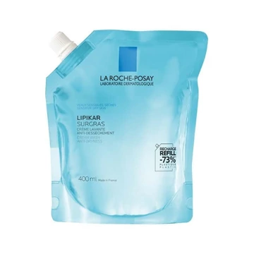 La Roche-Posay Lipikar Surgras krémtusfürdő utántöltő (400ml)