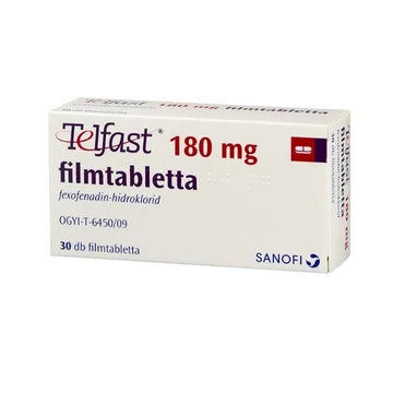 Telfast 180 mg filmtabletta 30x buborékcsomagolásban