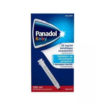 Panadol Baby 24mg/ml belsőleges szuszpenzió/42 100ml