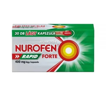 Nurofen Rapid Forte 400 mg lágy kapszula 30x