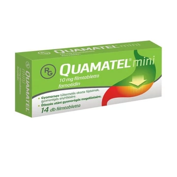 Quamatel Mini 10 mg filmtabletta 14x