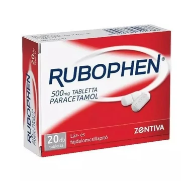 Rubophen 500 mg tabletta 20x