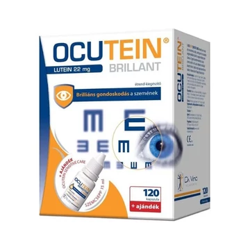 Ocutein Brillant kapszula+O.SensC szemcsepp 120x+15ml