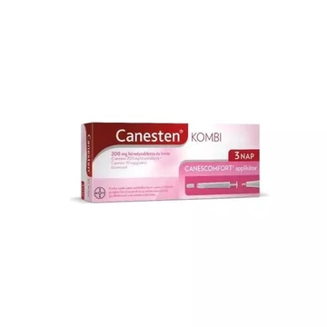 Canesten Kombi 200 mg hüvelytabletta és krém 3x200mg+20g