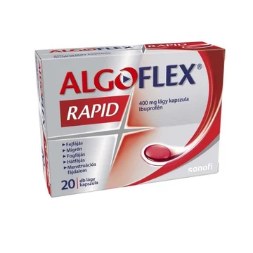 Algoflex Rapid 400 mg lágy kapszula 20x