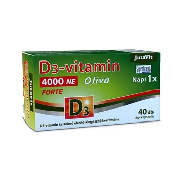 Jutavit D3-vitamin 4000NE Oliva FORTE kapszula 40x