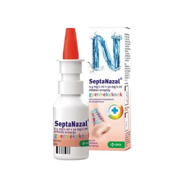 Septanazal 0,5 mg/1 ml + 50 mg/1 ml old.orrspr.gy. 10ml