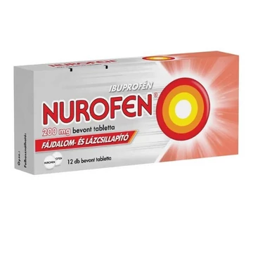 Nurofen 200 mg bevont tabletta (12x)