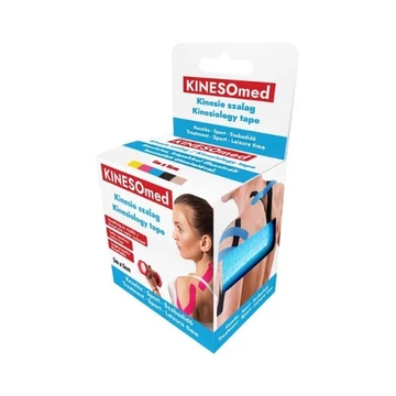 Kinesomed kinesio tape szalag 5cmx5m kék 1x