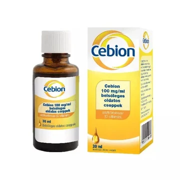 Cebion 100 mg/ml belsőleges oldatos cseppek 1x30ml